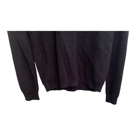 Nordstrom Classic Men’s Black Sweater - Picture 4 of 11